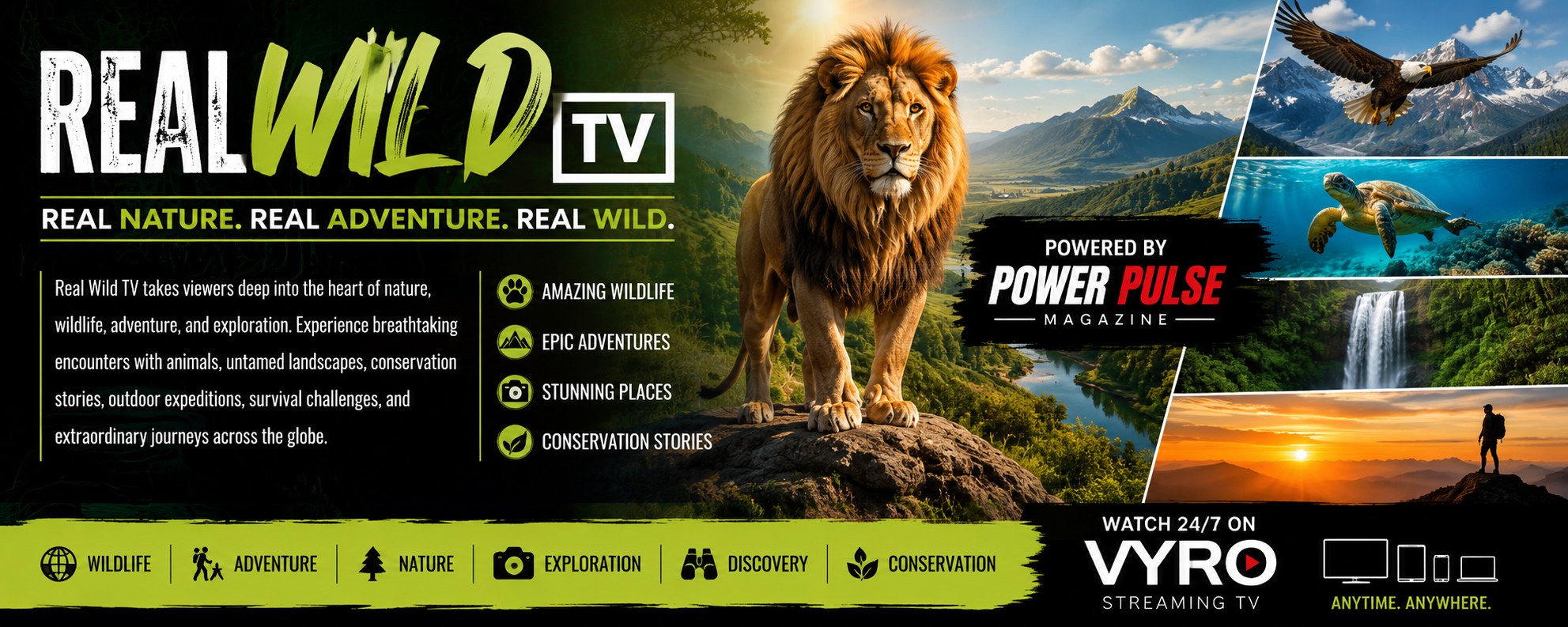 Real Wild Powered by Power Pulse Magazine
